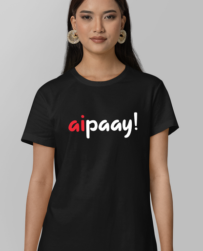 Aipaay Unisex T-shirt Black