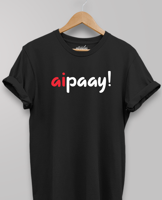 Aipaay Unisex T-shirt Black