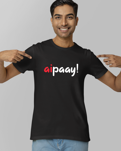 Aipaay Unisex T-shirt Black