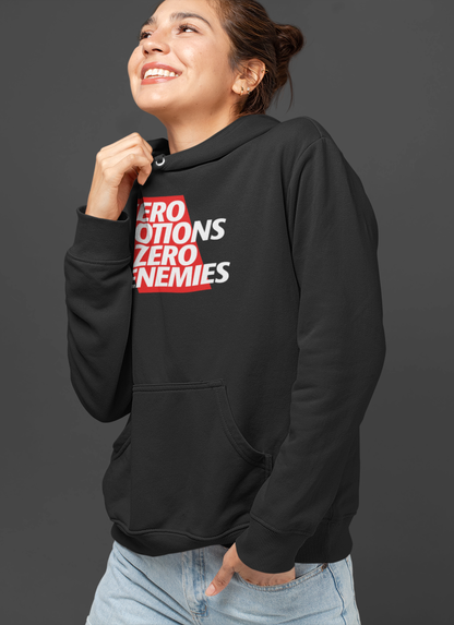 JrNTR- Zero emotions zero enemies Unisex Hoodie - ateedude