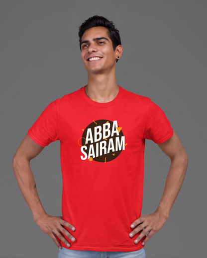 Abba Sairam Unisex T-shirt Red